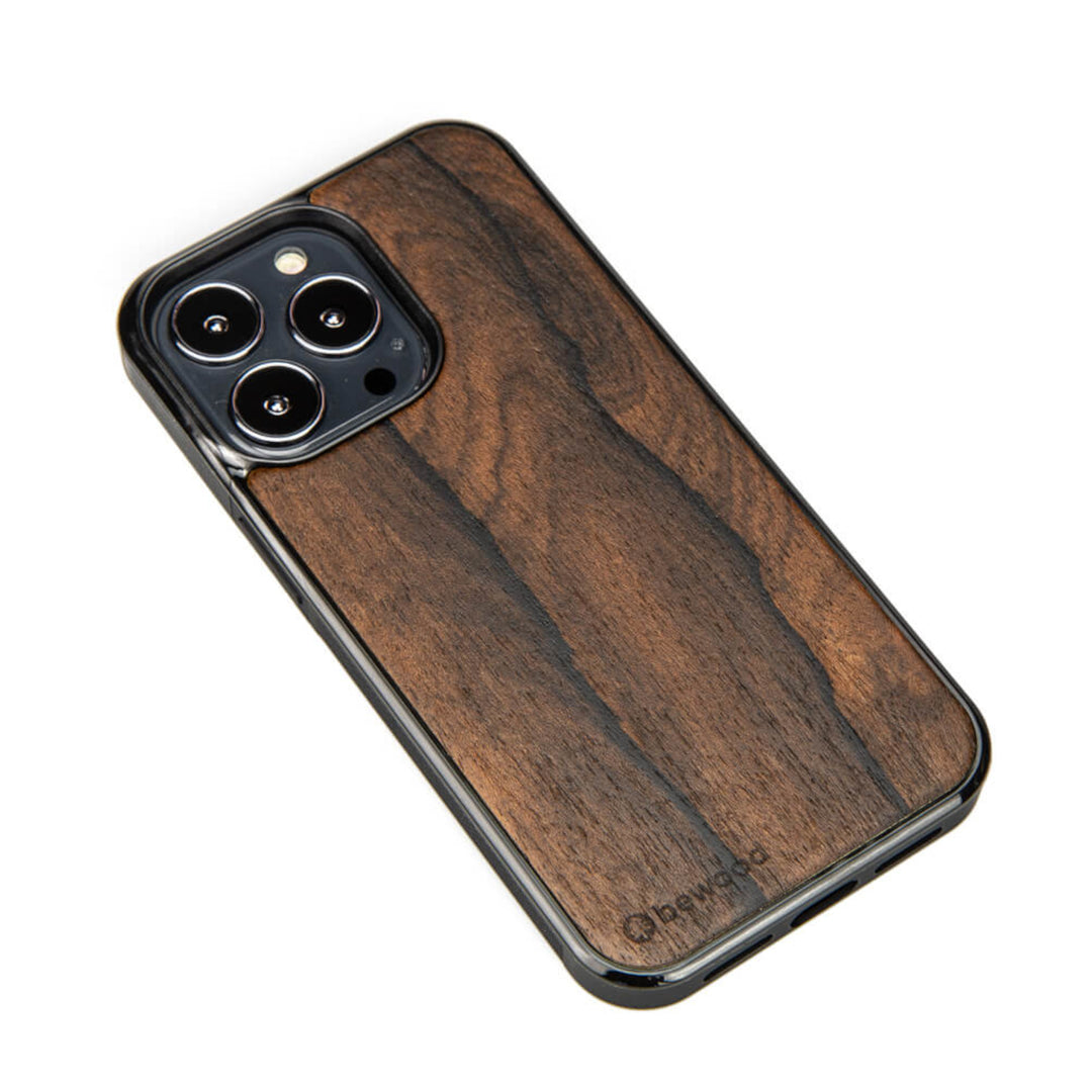 Bewood houten hoesje voor Iphone 13 PRO ZIRICOTE, hoge kwaliteit