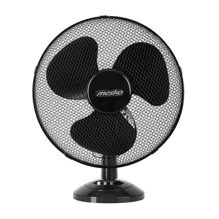 Bureauventilator 23cm 45W Mesko MS 7308, oscillatie, twee ventilatorsnelheden