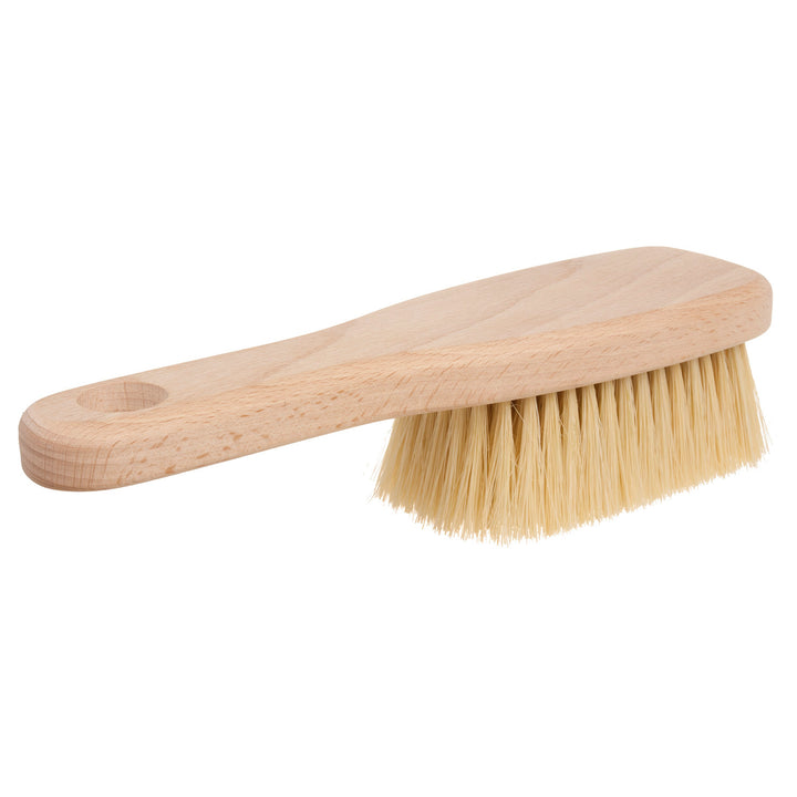 Brosse avec manche pour le massage du corps, poils de sanglier