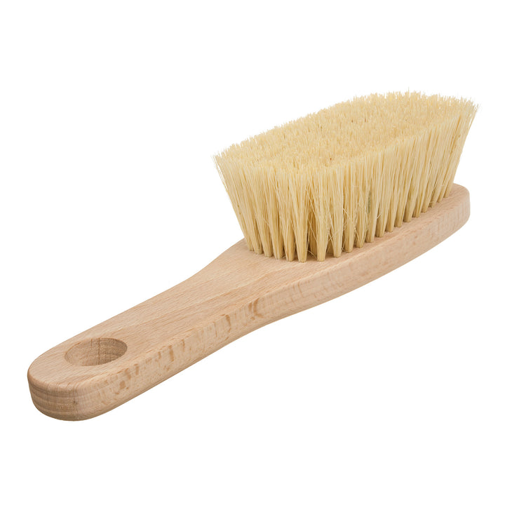 Brosse avec manche pour le massage du corps, poils de sanglier