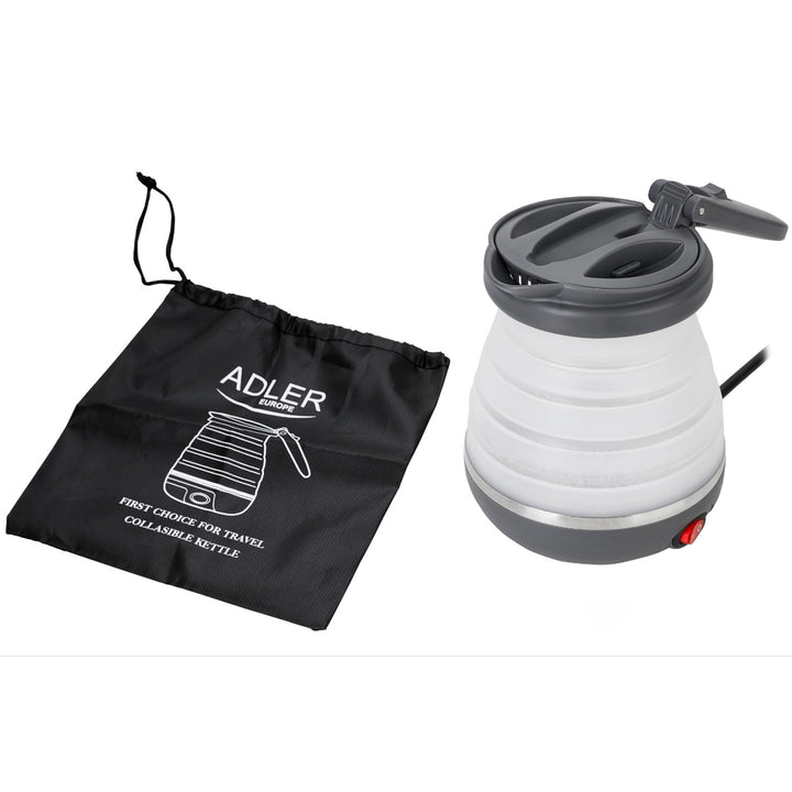 Bouilloire de voyage en silicone 0,6L Adler AD 1370 UK version