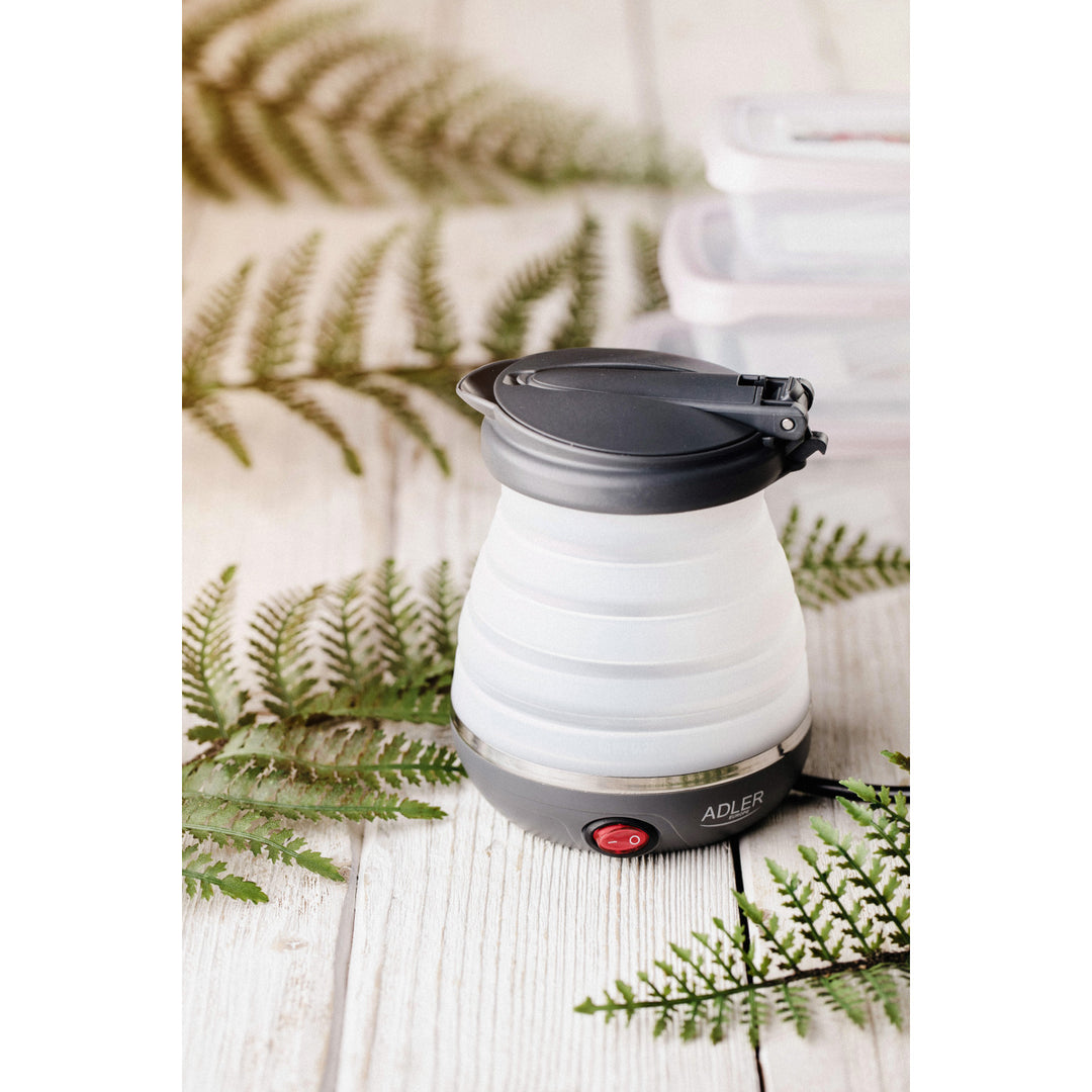 Bouilloire de voyage en silicone 0,6L Adler AD 1370 UK version
