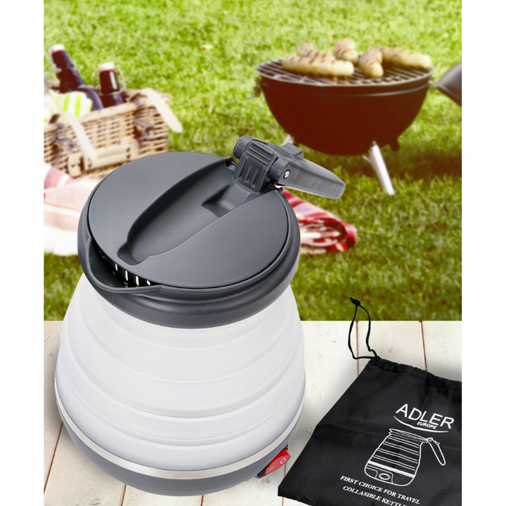 Bouilloire de voyage en silicone 0,6L Adler AD 1370 UK version