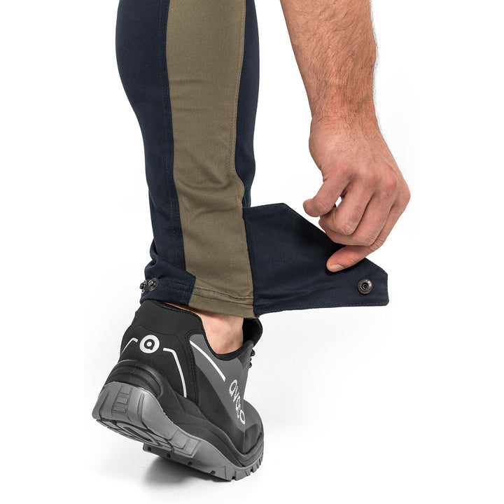 Pantalon de taille TUBBOS en bleu marine/olive, taille 50