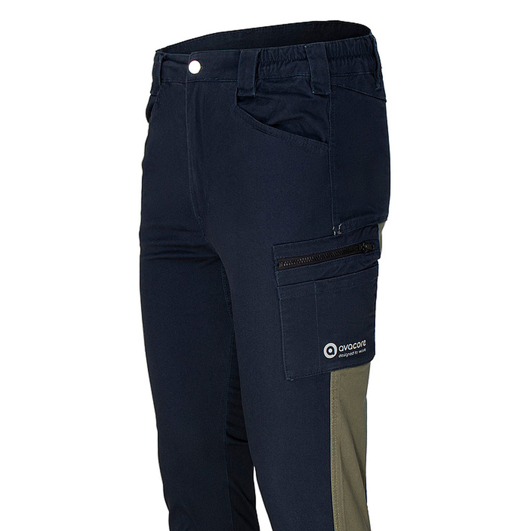 Pantalon de taille TUBBOS en bleu marine/olive, taille 60