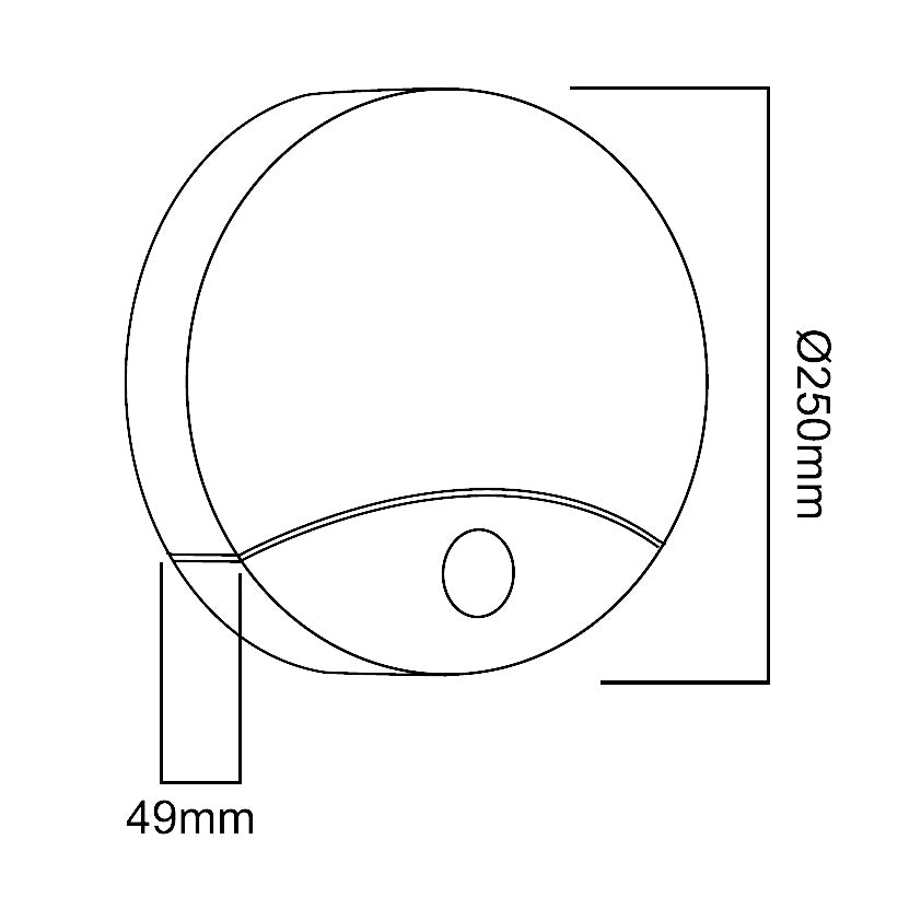 Maclean LED-lamp met bewegingsmelder, infrarood, wit, 10W, IP44, natuurlijk wit (4000K), 900lm, MCE357 W