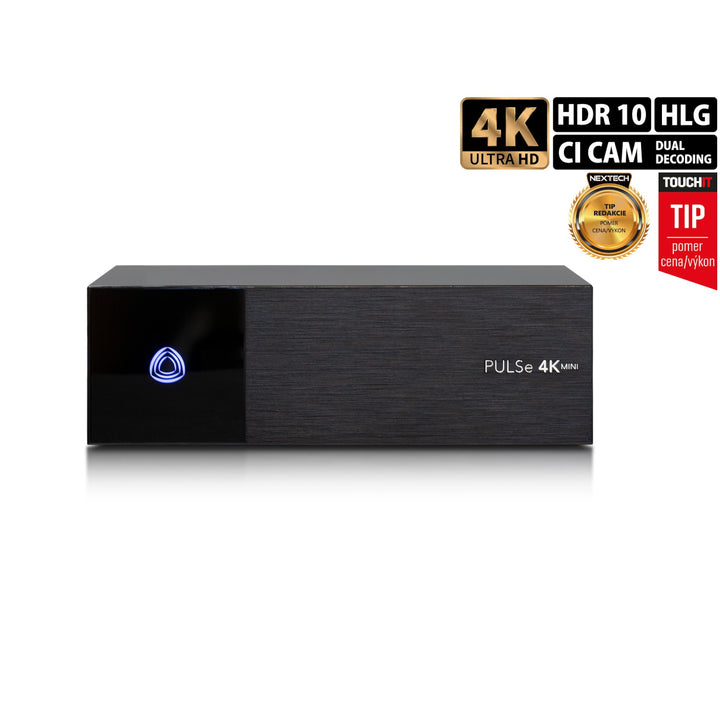 Récepteur AB PULSe 4K Mini (Version : 1x tuner DVB-S2X)