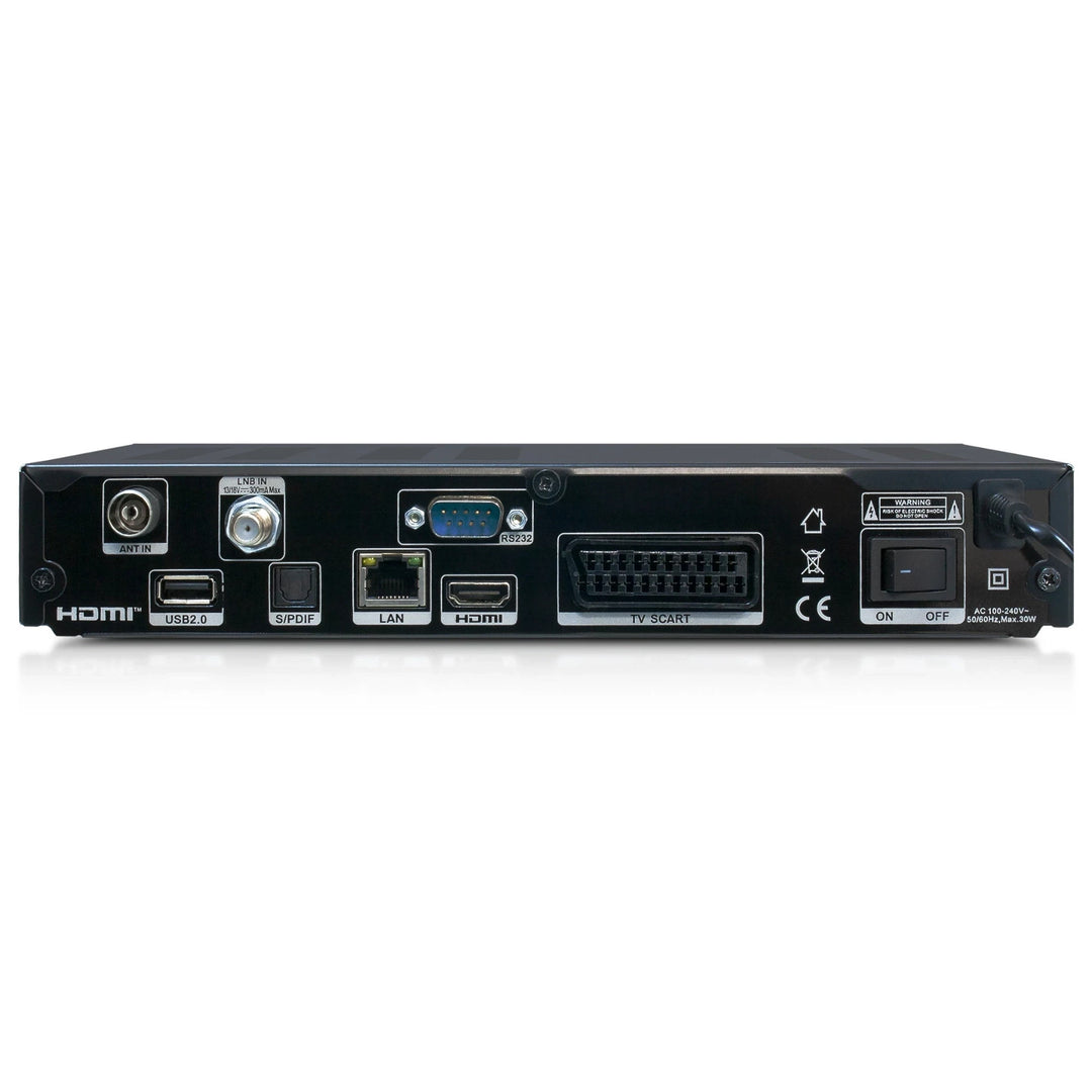 Combinatie van digitale satellietontvanger en terrestrische ontvanger AB CryptoBox 752HD Combo DVB-T2 / S2 / C H.265 HEVC