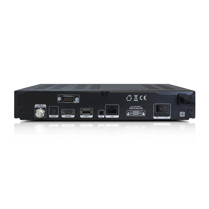 Récepteur AB Cryptobox 800 UHD / AB CR800UHD 4K - UHD Combinaison d'un récepteur satellite numérique et d'un lecteur multimédia