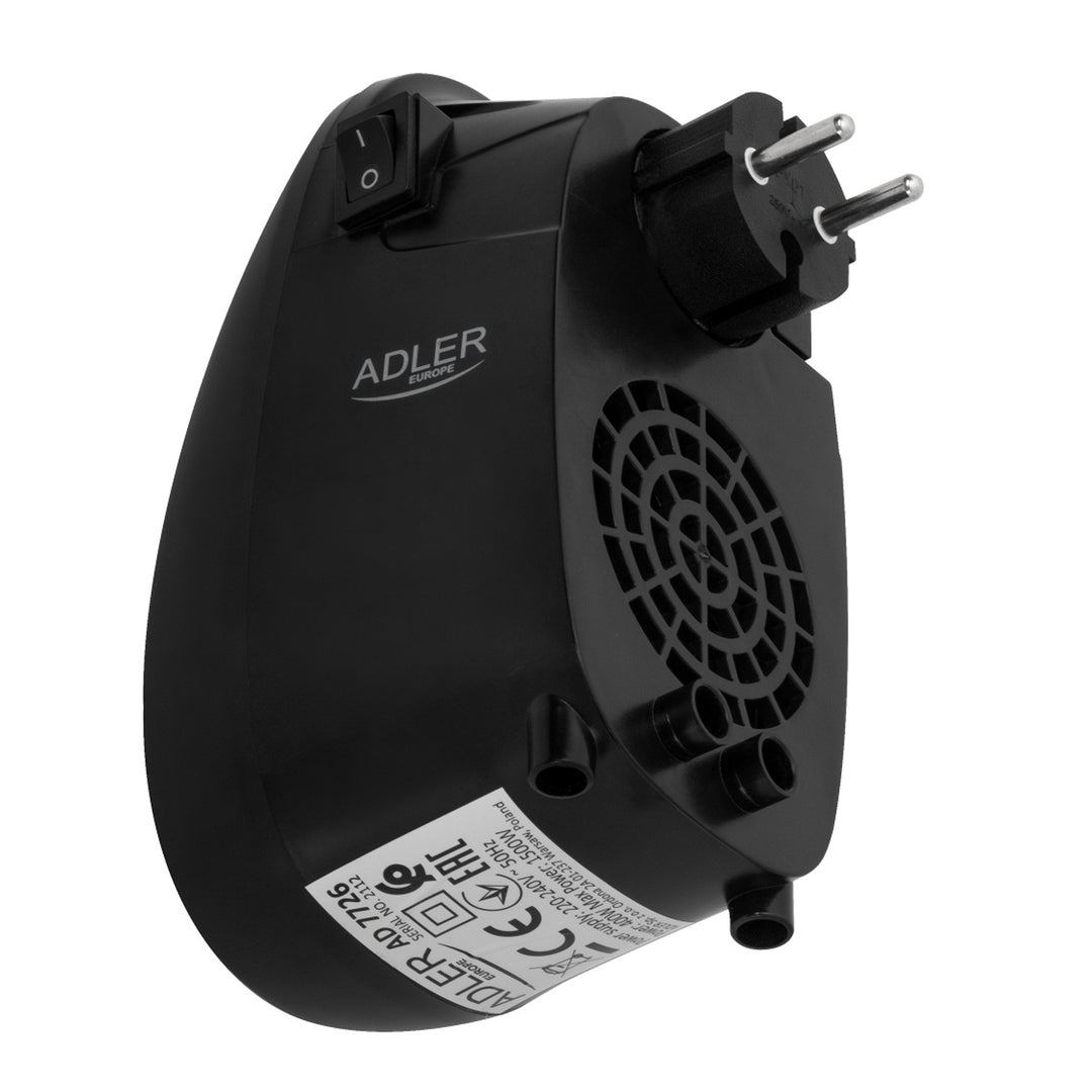 Ventilateur thermique 1500W Adler Easy Heater AD 7726 avec affichage LED