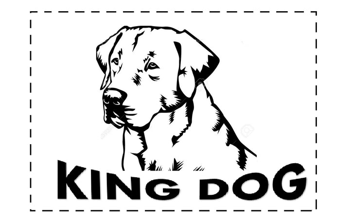 Groot honden- en kattenbed AIO Kingdog 75 x 65 Beige - maat M