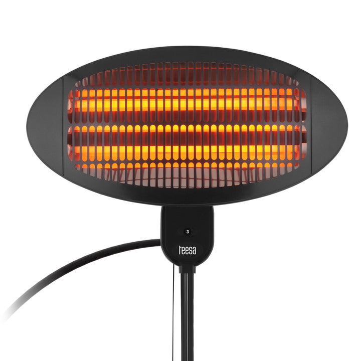 Chauffage de patio électrique infrarouge Teesa TSA8050 radiateur