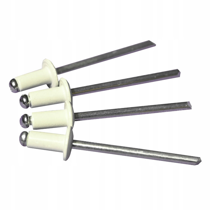 Klinknagel met verzonken kop 4x8 - Dorolet - wit (pak - 100 stuks)