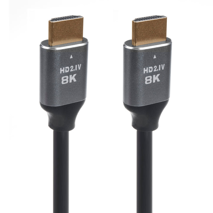 HDMI 2.1a-kabel met vergulde man-man-connectoren, ultrahoge snelheid, 2 m lengte, 8K 60Hz 4320p /4K 120Hz 2160p