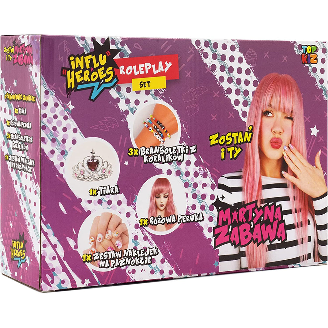 Kit du deguisement Influ Heroes Martyna Fun dress-up set