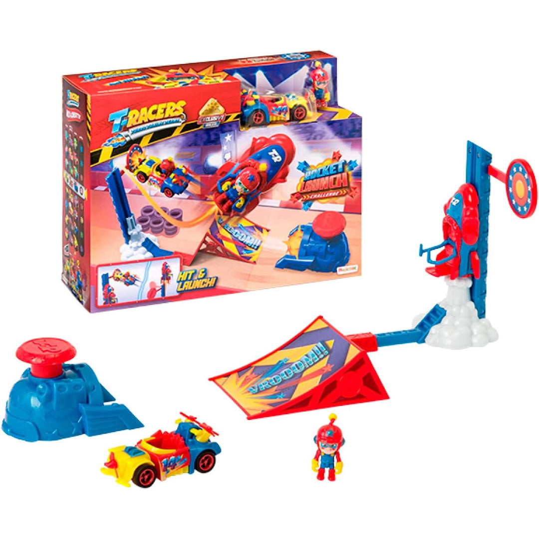 Jeu de lancement de fusée T-Racers véhicule exclusif Rocket Launch Playset