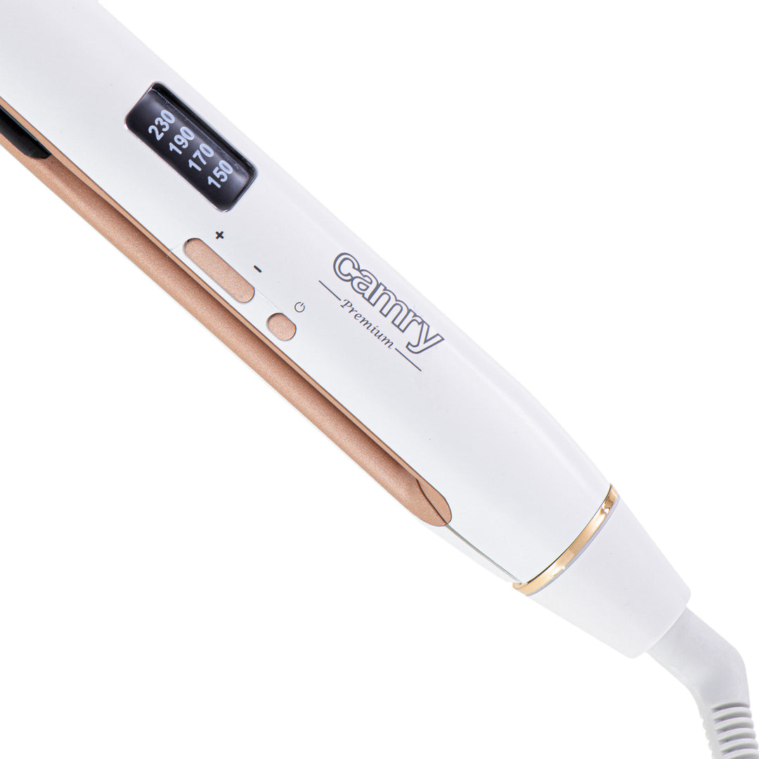 Lisseur de cheveux professionnel en céramique-tourmaline Camry CR 2322