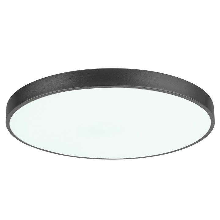 Plafondlamp Tesia, ind. Plafond. Rabalux LED 60W, zwart, 60cm