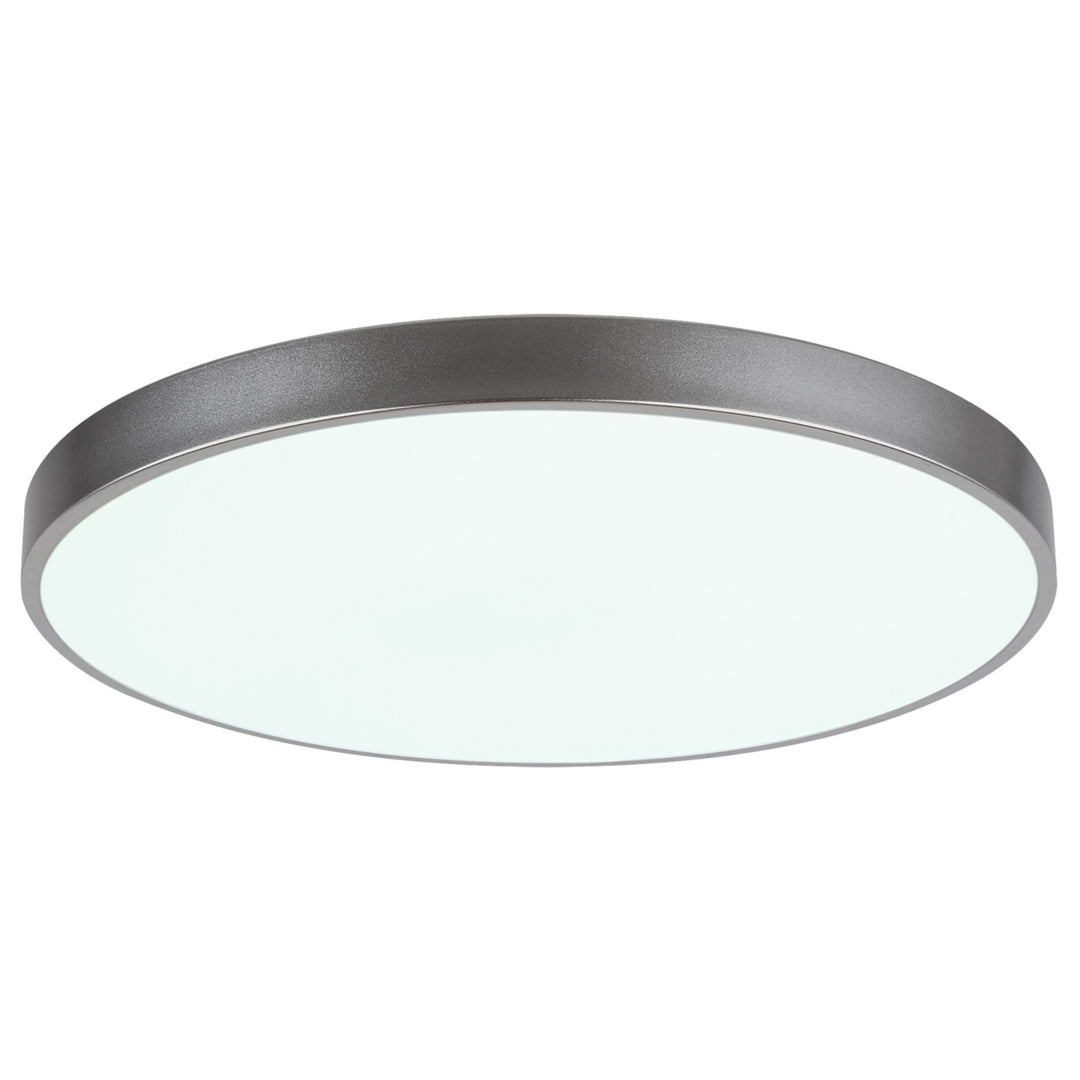 Plafondlamp Tesia, ind. Plafond. Rabalux LED 60W, zilver, 60cm