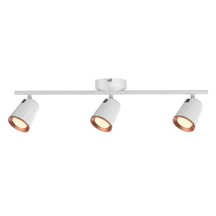 Solange Rabalux spotlamp 3x, LED 18W, wit, modern