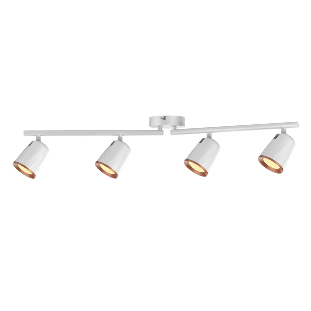 Lampe Solange Rabalux spot 4x, LED 24W, blanc, moderne