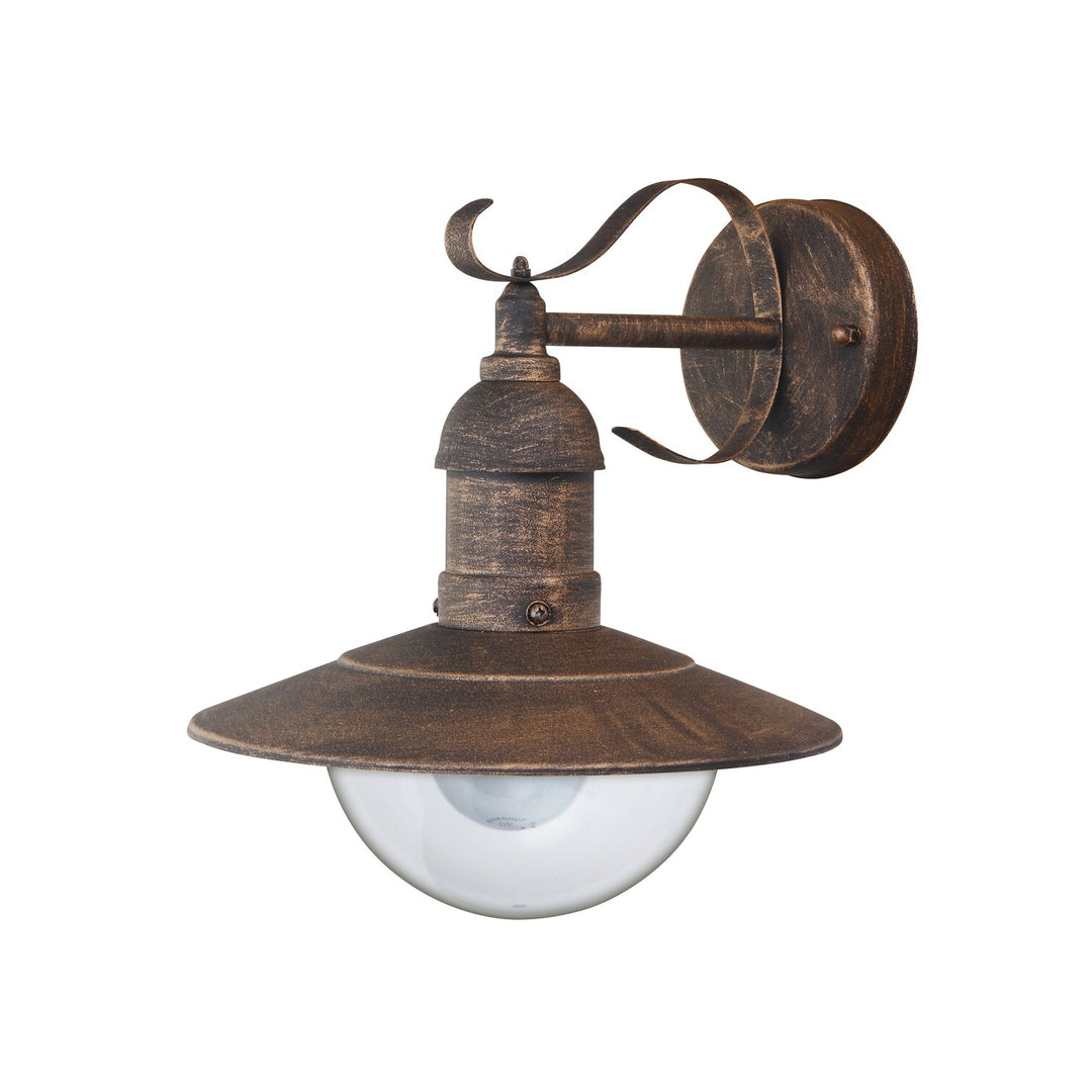 Oslo buitentuinwandlamp E27 60W a.goud IP44