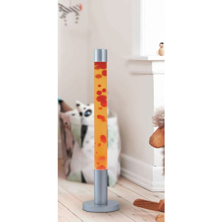 Decoratieve lamp Dovce Rabalux lavalamp E14 40W rood-geel