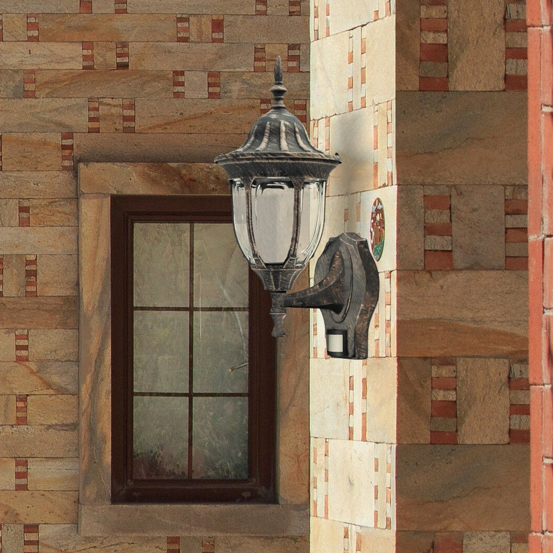 Milano Rabalux tuinwandlamp Buitenwandlamp up60Wa. goudkleur IP43