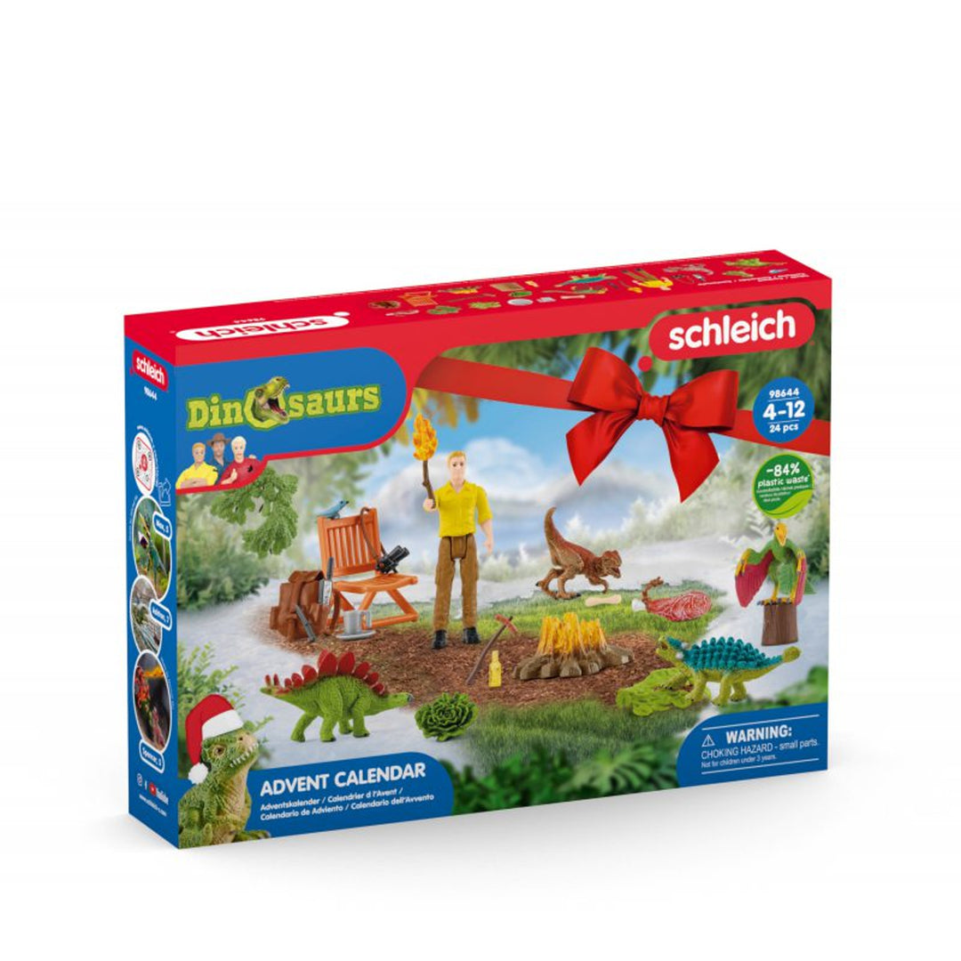 Calendrier de l'avent avec dinosaures Schleich Dinosaurs 2024