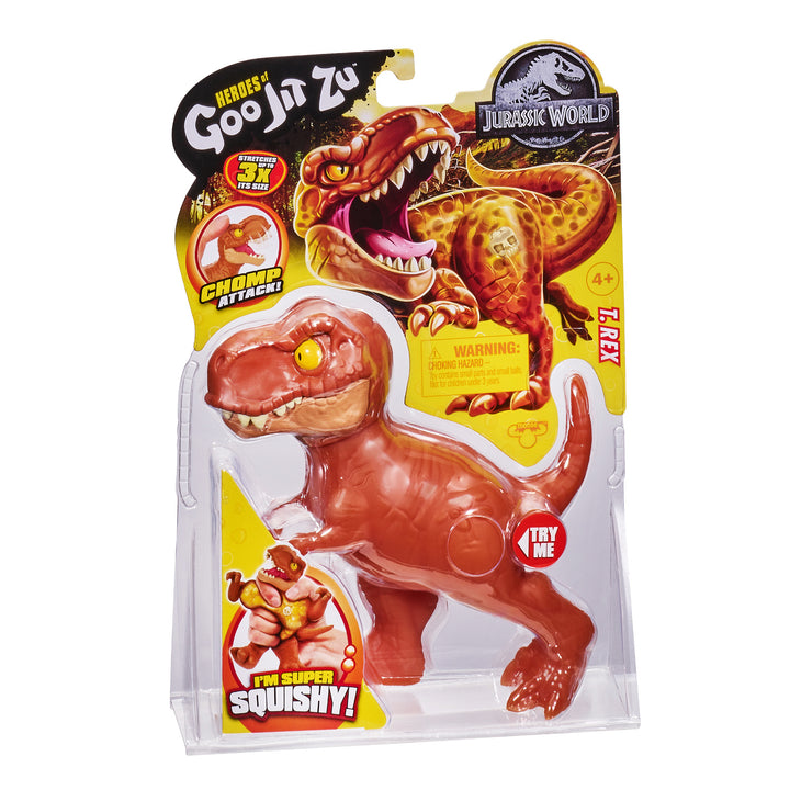 Figurka Heroes of Goo Jit Zu Jurassic World - dinozaur T-Rex