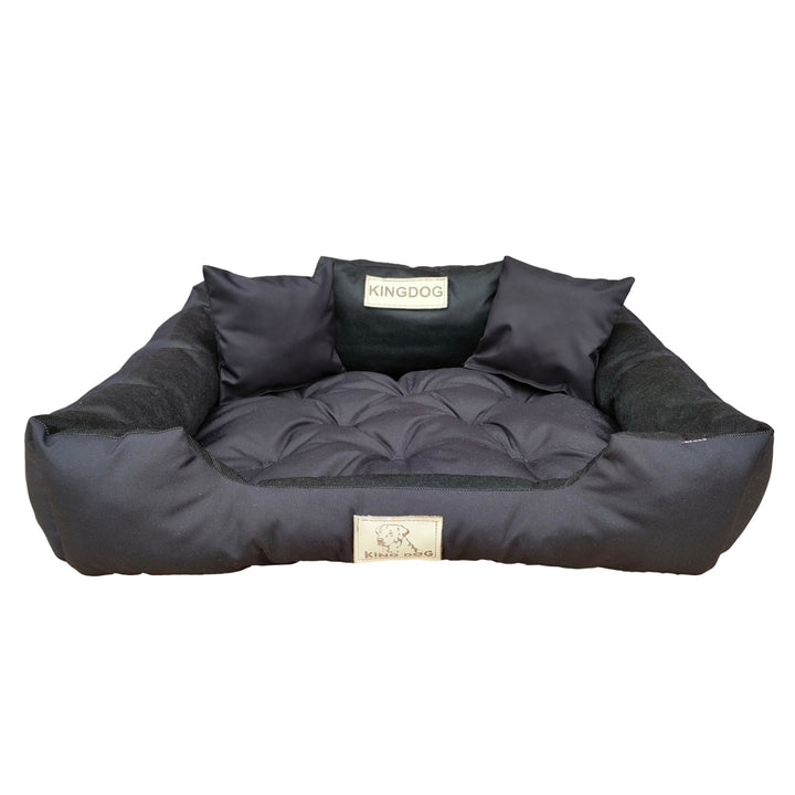 Lit pour chien et chat 55 x 45 Black Kingdog taille S
