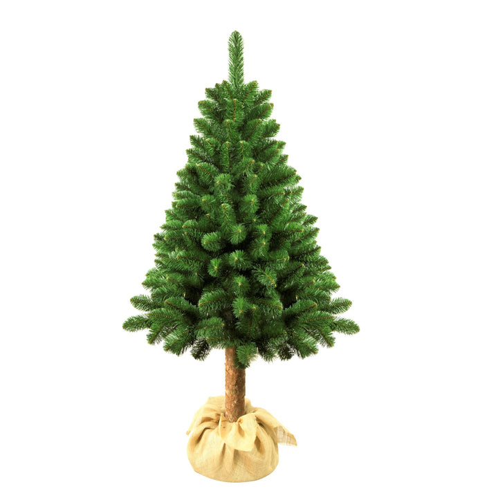 Arbre de Noël artificiel sur tronc 160 cm - haute qualité