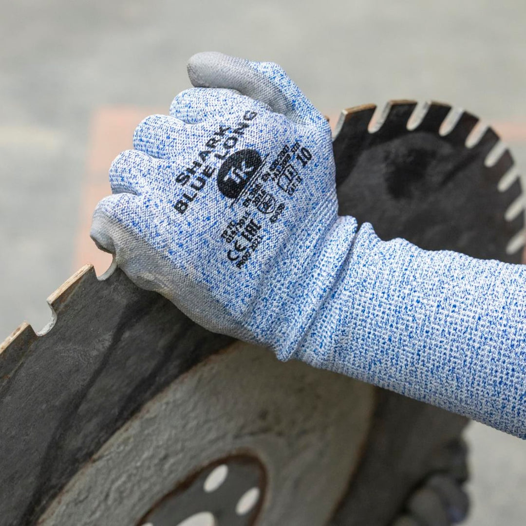 GANTS ANTI-FOULARDS À MANCHETTES ALLONGÉES TAILLE 8 (1 PAIRE)