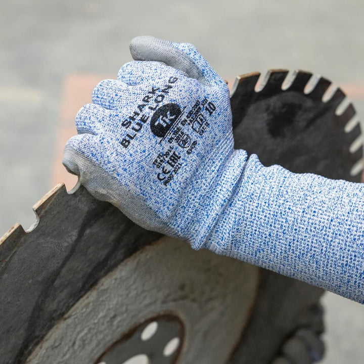 GANTS ANTI-FOULARDS À MANCHETTES ALLONGÉES TAILLE 8 (1 PAIRE)