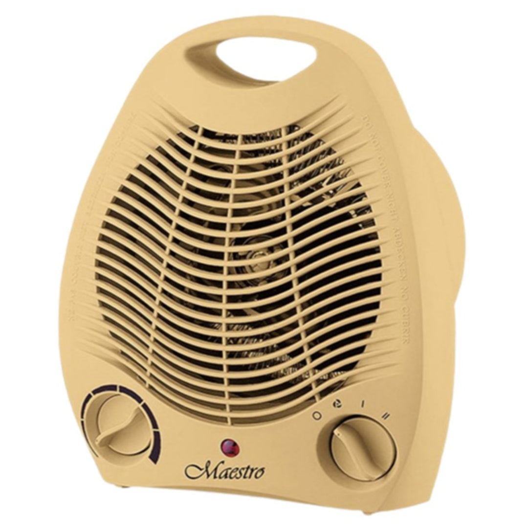 Thermo ventilateur Chauffage électrique 2000W Beige Il a deux modes de fonctionnement : mode ventilateur