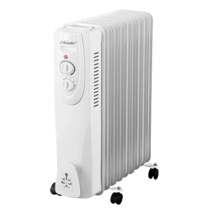 Maestro MR-950 Elektrische oliekachel 2000W verwarming 9 vinnen 3 verwarmingsniveaus 800/1200/2000 W Thermostaat