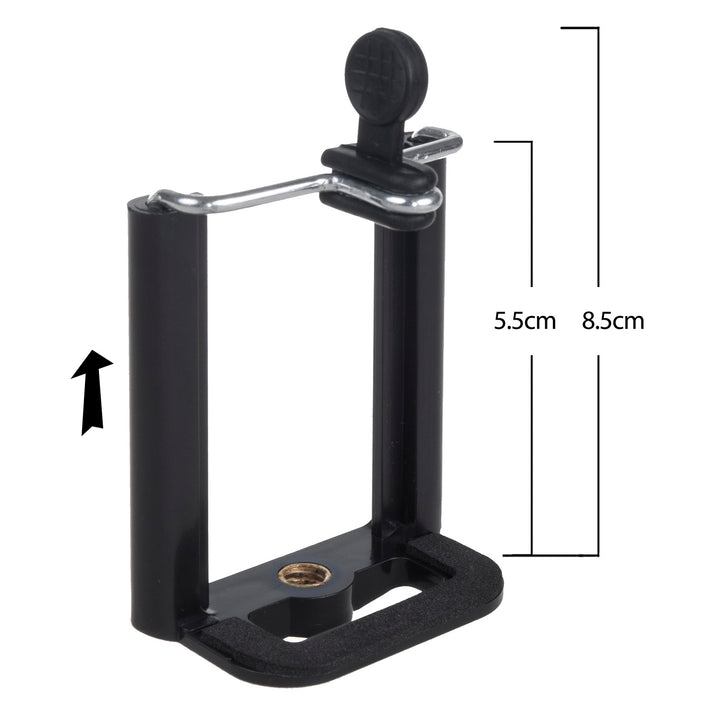 Maclean universeel 1/4" statief, voor camera's, camcorders, smartphones, ringlampen max. 1050 mm, max. 2 kg, MC-164