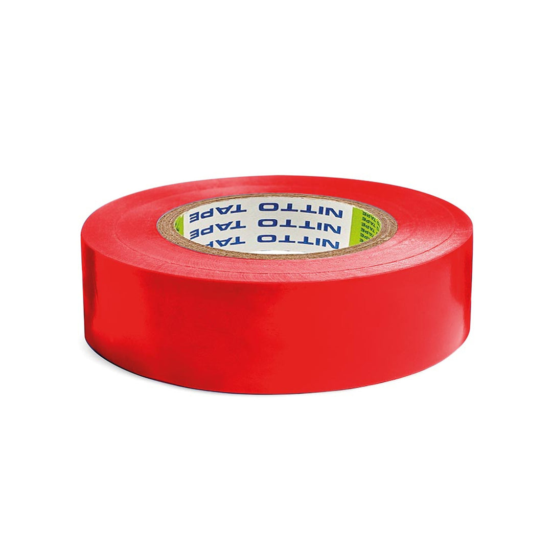 Nitto professionele PVC isolatietape rood 19mm x 20m