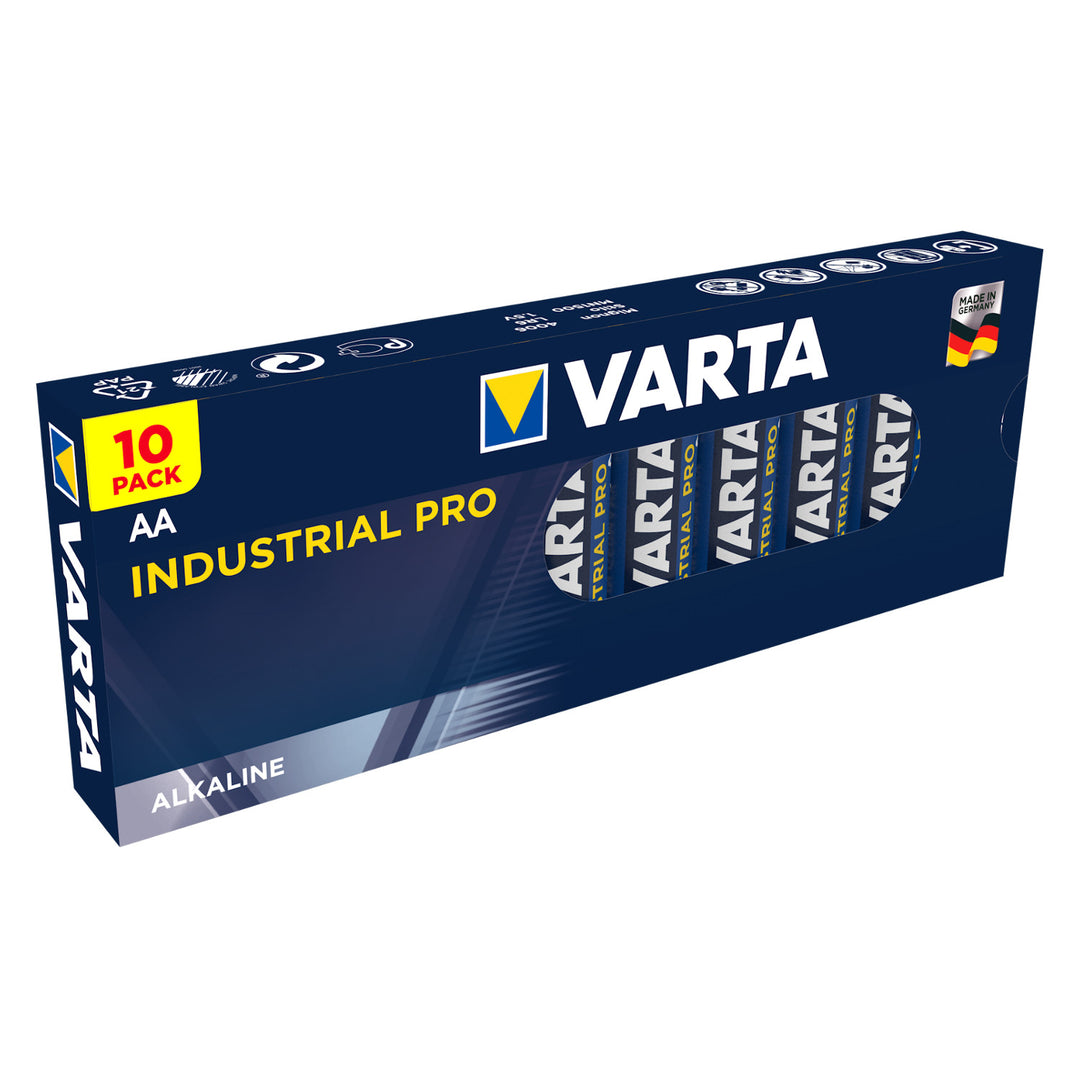 Jeu de piles alcalines Varta Industrial AA AAA 20 pcs.