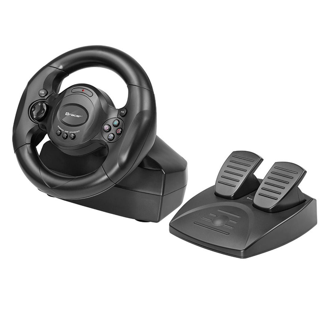 Tracer Rayder 4in1 gaming racestuur en pedalen + USB-kabel - microUSB type B Maclean 1 m