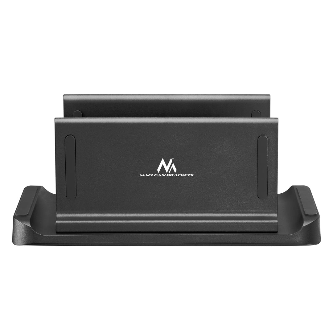 Maclean MC-454 Thin Client / Mini PC Terminal Holder, zwart, compatibel met VESA-beugels, vrijstaand,