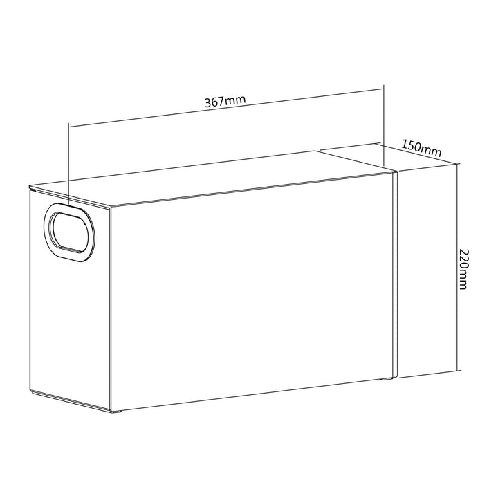 Maclean MC-478 compatibel met Dyson Airwrap Styler Tote Organizer, 367x150x220 mm, 8kg, MC-478