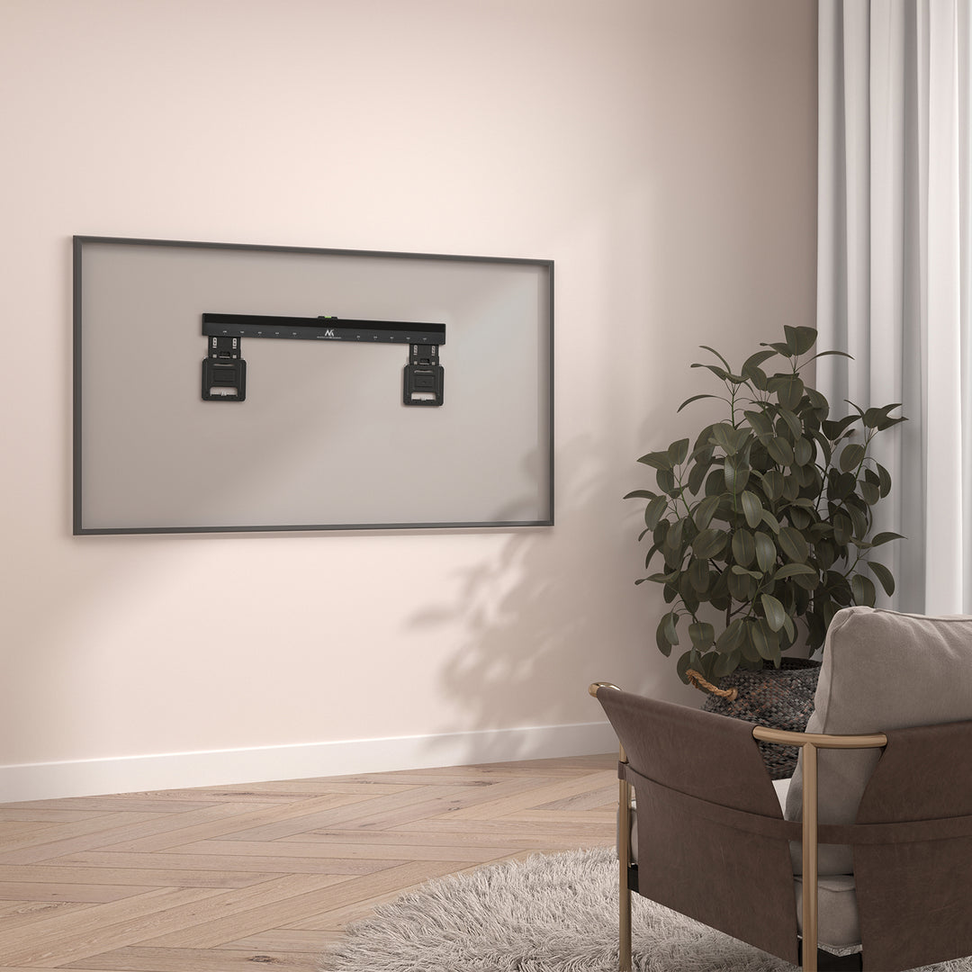 Maclean MC-481 ultraplatte muurbeugel voor TV 37-80, max VESA 600x400