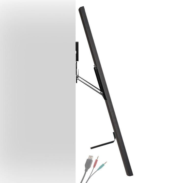 Maclean MC-481 ultraplatte muurbeugel voor TV 37-80, max VESA 600x400
