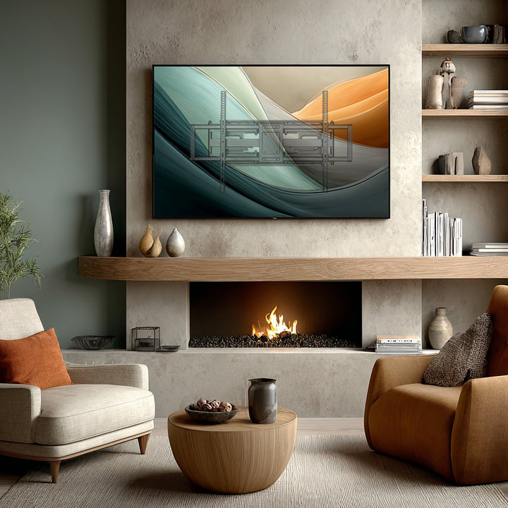 Maclean MC-482 Economic TV-beugel max VESA 900x600 60-120" 120 kg zwart