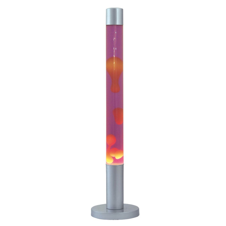 Lampe décorative Dovce lavalamp E14 40W orange-violet