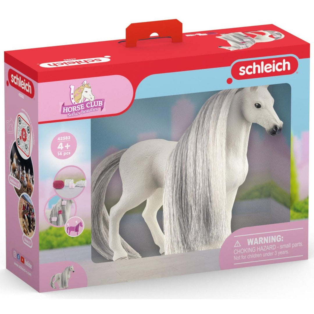 Schleich figurine Belle jument Quarter avec longue crinière 42583