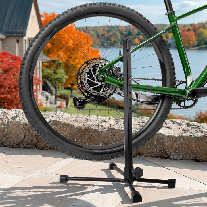 Maclean MC-434 Servicehandgreep voor stalen fiets max. belasting 20 kg geschikt voor MTB-fietsen met wielen tot 27,5"