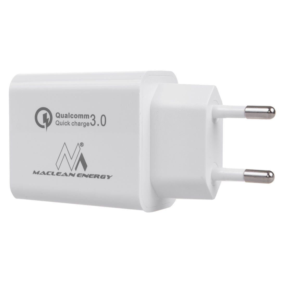 Chargeur secteur 20W Quick Charge Power Delivery USB Type-C et câble de 1m