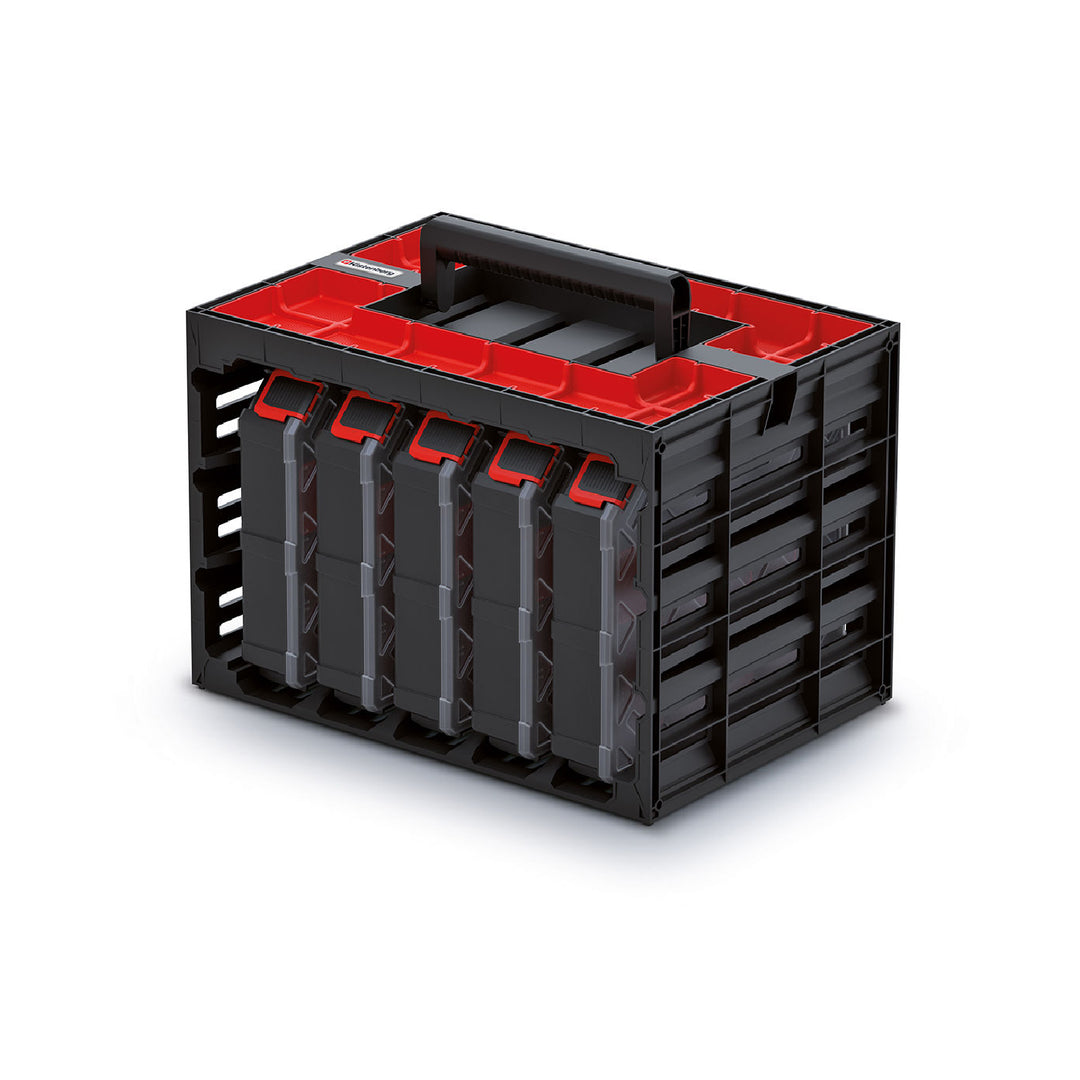 Kistenberg Tagercase 30 KTC30256B-S411 gereedschapskoffer met 5 organizers